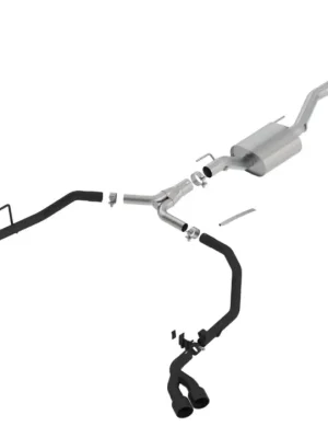 Borla Cat-Back výfukový systém "ATAK" pro Jeep Gladiator 3,6l V6, s aut./man. převodovkou, 4WD, 4-dvéř. CC, r.v. 2020, černé koncovky Koupit Online