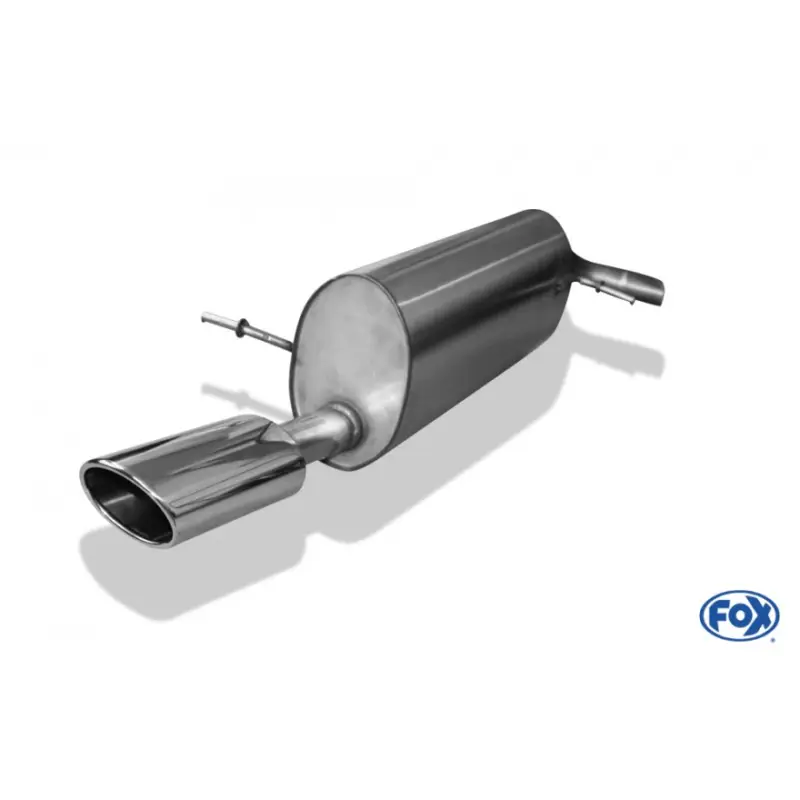 Fox Sportauspuff koncový tlumič výfuku s koncovkou 115x85 Typ 32 pro Seat Ibiza 6J 2008- s motorem 1.0, 1.2, 1.2 TDI, 1.4, 1.4 TDI, 1.6, 1.6 TDI, 1.9 TDI, 2.0 TDI Ihned K Objednání