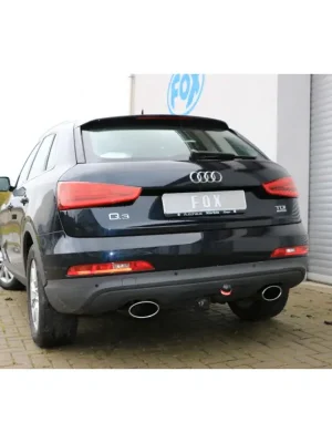 Fox Sportauspuff koncový tlumič výfuku s koncovkou 160x90 Typ 38 na obou stranách pro Audi Q3 Diesel s motorem 2.0 TDI Zlevněný
