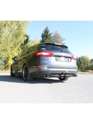 Přímo Od Výrobce Fox Sportauspuff koncový tlumič výfuku s koncovkou 2x76 Typ 25 na obou stranách pro Ford Mondeo V s motorem 1.5