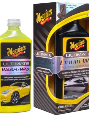 Nejlepší Cena Meguiar's Ultimate Wash & Wax Kit - základní sada autokosmetiky pro mytí a ochranu laku