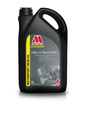 Závodní plně syntetický převodový olej Millers Oils NANODRIVE - CRX LS 75w110 NT+ 5l Poslední Šance