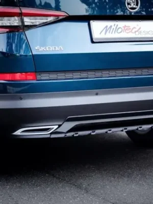 Milotec "Dummy" koncovky výfuku pro Škoda Kodiaq 2016-, Alu Brush Bezpečná Platba