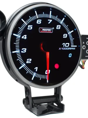 Cenově Výhodný PROSPORT Performance přídavný budík řady Premium, měřená hodnota otáčkoměr 115 mm