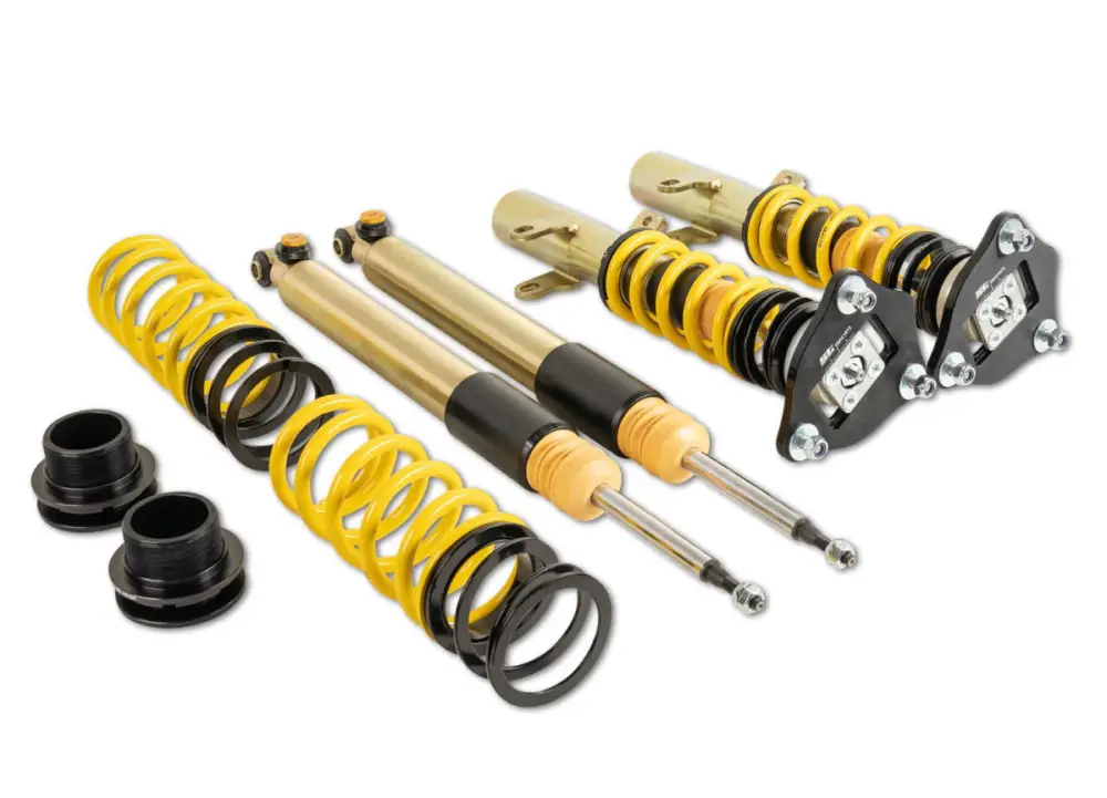 Výškově stavitelný podvozek ST Suspensions ST XTA plus 3, ST XTA plus 3, ST XTA plus 3 s 3-cestně nastavitelnou tuhostí a unibaly pro Mercedes-Benz A-class sedan V177 max zatížení PN do 1180 kg Poslední Šance