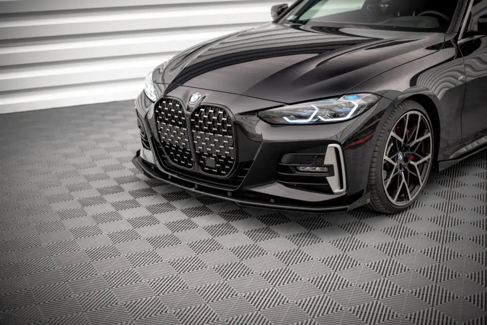 Vysoce Kvalitní Maxton Design rohové spoilery pod přední nárazník pro BMW řada 4 G22/M-Pack, plast ABS bez povrchové úpravy