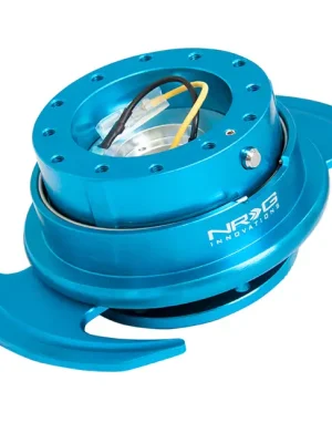 Must-Have NRG Innovations odpojovač volantu Generation 3.0, barva modrá lesklá