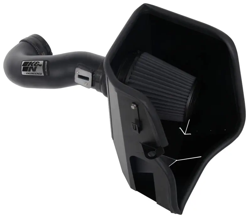 K&N sportovní kit sání Blackhawk pro GMC Yukon XL 5.3L Benzin r.v. 2021-2026 Dokud Zásoby Vydrží