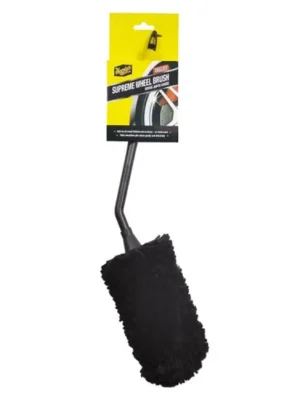 Meguiar's Supreme Angled Wheel Brush - luxusní mikrovláknový kartáč na kola, zahnutý Dokud Zásoby Vydrží