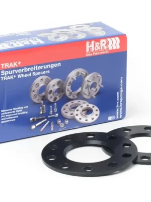 Akční Cena H&R 2 kusy rozšiřovacích podložek typ DR6 o šířce 3 mm pro BMW řada 3 E91 3K, barva černá