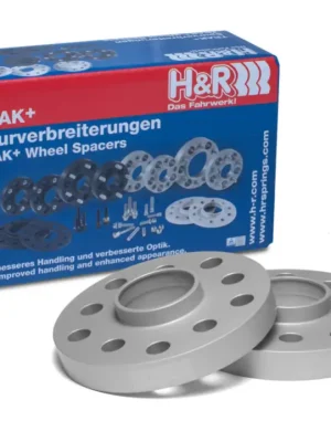 Akce H&R 2 kusy rozšiřovacích podložek typ DR40 o šířce 20 mm pro Mercedes CLK W209, barva stříbrná