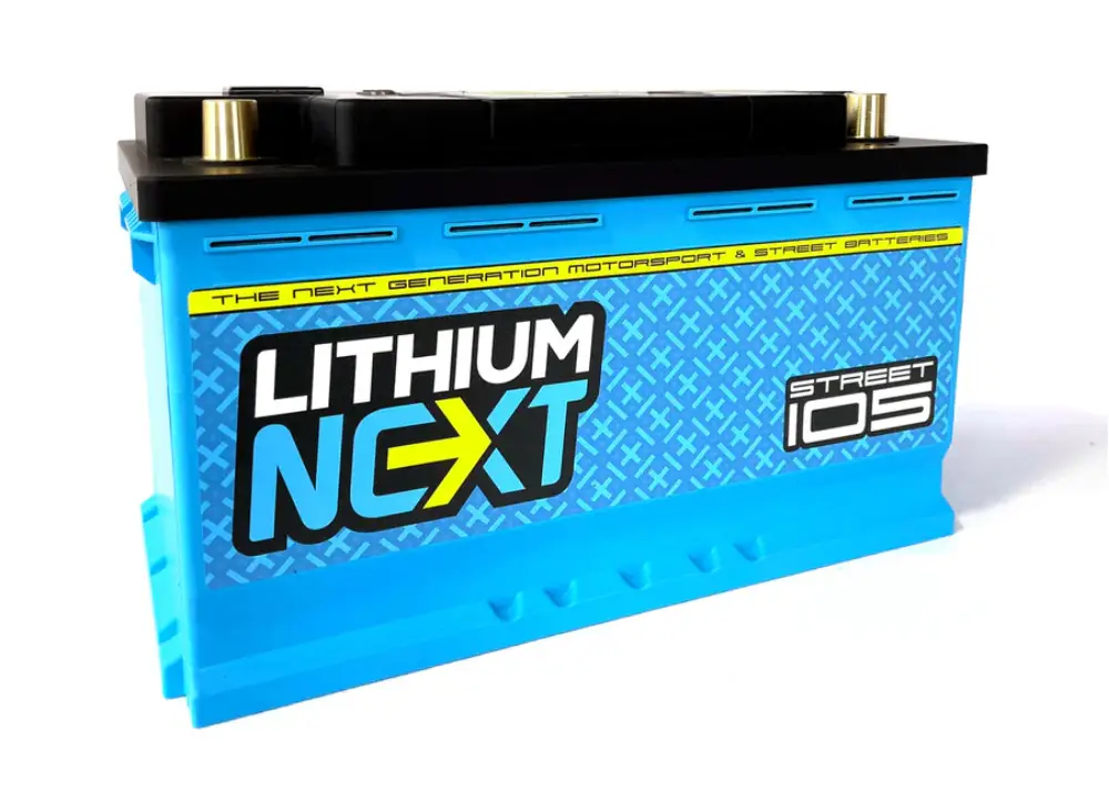 LithiumNEXT STREET105 lithiová autobaterie 60 Ah (ekvivalent 105 Ah), hmotnost 8,5 kg Zlevněný