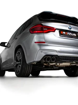 Ověřený Remus axle-back system - zadní tlumič - homologovaný pro BMW X3M typ F97 S58 r.v. 05/2019- se 2 integrovanými ventily