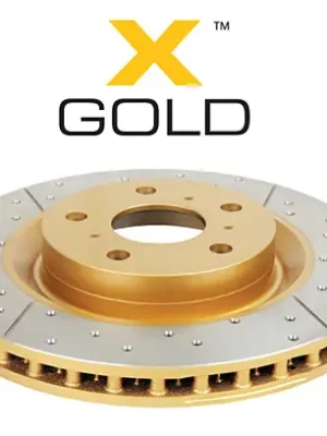 Akce DBA Street Series X-GOLD zadní brzdový kotouč 264x10 mm pro Vauxhall Astra (H) 2004-2010 2.0 Turbo 170BHP
