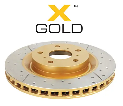 Značkový DBA Street Series X-GOLD přední brzdový kotouč 280x25 mm pro Opel Astra (H) 2005-2010 1.9 TD 100BHP
