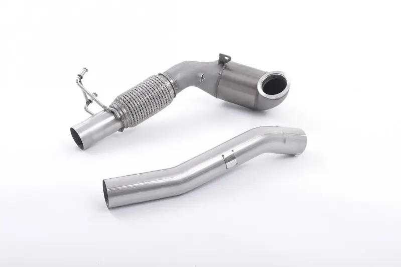 Akce Milltek Sport downpipe a Hi-Flow sportovní katalyzátor 200 Cell HJS High Flow sportovní katalyzátor a vč. GPF Delete sekce pro Audi S3 2.0 TFSI quattro 3-dvéř. 8V.2 (s GPF) 2019-2020, pouze pro Milltek Sport cat-back systém