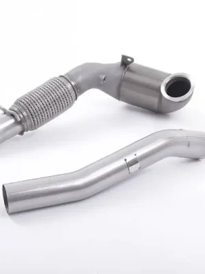 Ihned K Objednání Milltek Sport downpipe a Hi-Flow sportovní katalyzátor 200 Cell Race High Flow sportovní katalyzátor a vč. GPF Delete sekce pro Audi S3 2.0 TFSI quattro Sportback 8V.2 (s GPF) 2019-2020, pouze pro Milltek Sport cat-back systém