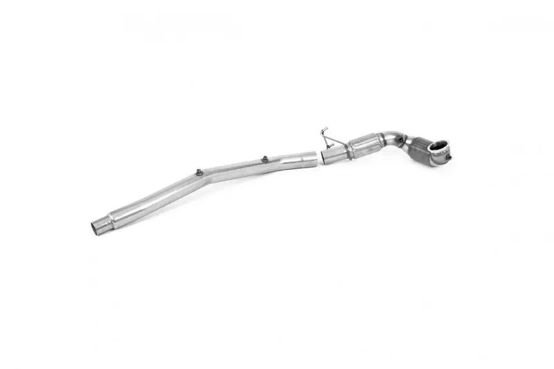 Akční Cena Milltek Sport downpipe a Hi-Flow sportovní katalyzátor s HJS 200CPSI Sports Cat vč. GPF Delete pro Volkswagen T-Roc R 2.0TSI 300ps (MQB EVO modely s OPF/GPF) 2023-2024, pouze pro OE OPF/GPF-Back systém
