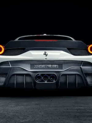 Koupit Online Vorsteiner 458-VX Aero spoiler na víko kufru pro Ferrari 458 Italia, r.v. 2009-2015, lesklý karbon