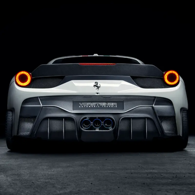 Koupit Online Vorsteiner 458-VX Aero spoiler na víko kufru pro Ferrari 458 Italia, r.v. 2009-2015, lesklý karbon