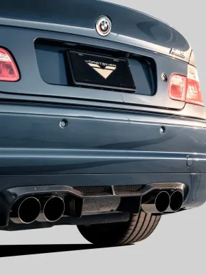 Ihned K Objednání Vorsteiner V20 Aero difuzor zadního nárazníku pro BMW M3 E46, r.v. 2000-2006, lesklý karbon