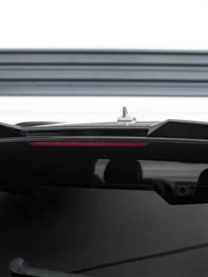 Akční Cena Maxton Design horní prodloužení spoileru 3d pro Bentley Bentayga Mk1, černý lesklý plast ABS