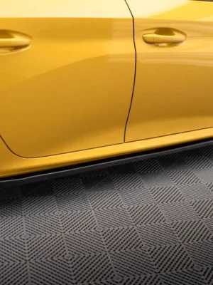 Akční Nabídka Maxton Design difuzory pod boční prahy pro Peugeot 208 GT Mk2, černý lesklý plast ABS