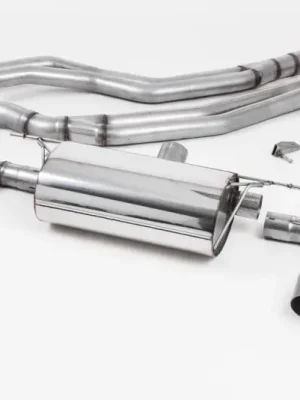 Bezpečná Platba Milltek Sport výfukový systém cat-back s rezonátorem pro BMW řada 1 M140i 3/5-dvéř. (F20/F21 Facelift bez OPF, bez xDrive) 2015-2018, GT-90 titanové koncovky
