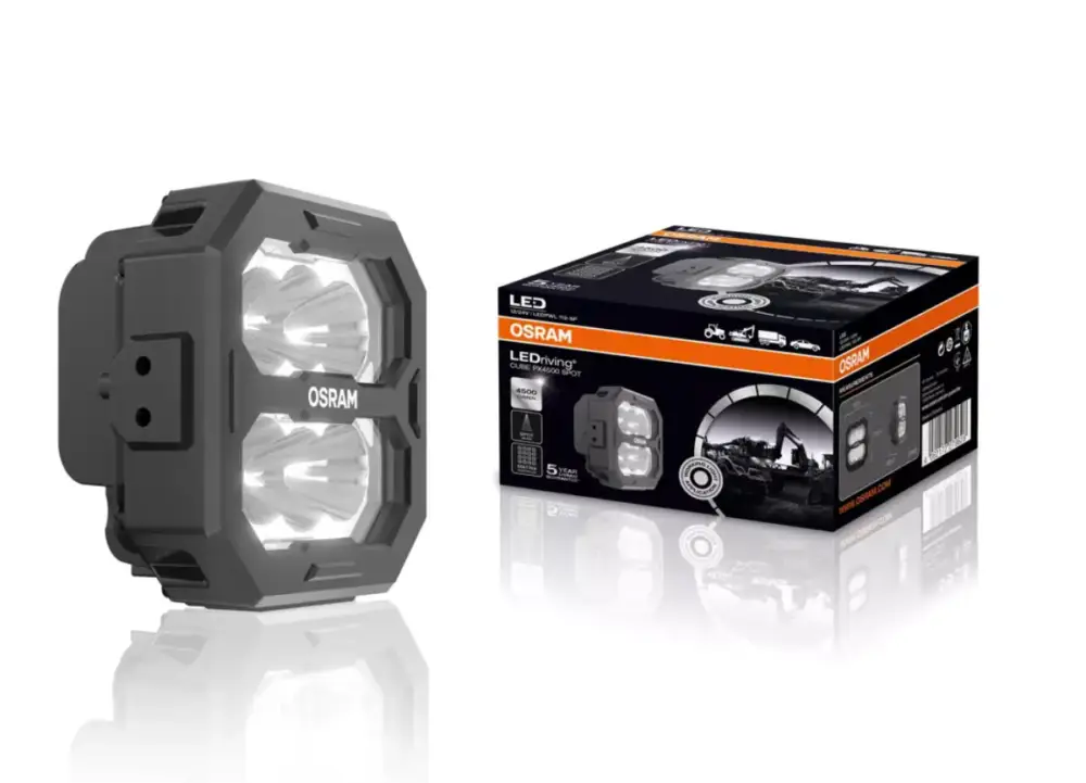 Výhodná Nabídka OSRAM LED pracovní světlo CUBE PX2500 pro automobily a pracovní stroje, tvar sv. kuželu bodový (spot)