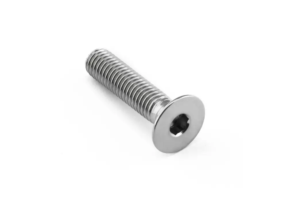Odeslání Ihned Pro-Bolt titanový inbusový šroub se zápustnou hlavou se závitem M8 x 1,25 mm a délkou závitu 30,05 mm, barva přírodní