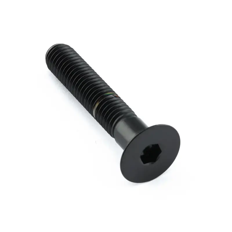 Bezpečná Platba Pro-Bolt titanový inbusový šroub se zápustnou hlavou se závitem M8 x 1,25 mm a délkou závitu 40,05 mm, barva černá