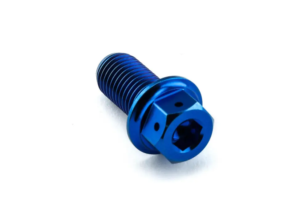 Nejlepší Cena Pro-Bolt titanový šroub s DualDrive hlavou (šestihran + inbus) se závitem M10 x 1,25 mm a délkou 20 mm, barva modrá