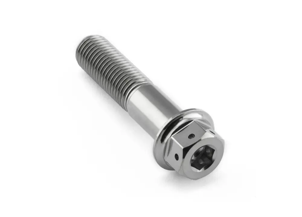 Aktuální Pro-Bolt titanový šroub s DualDrive hlavou (šestihran + inbus) se závitem M10 x 1,25 mm a délkou 45 mm, barva přírodní