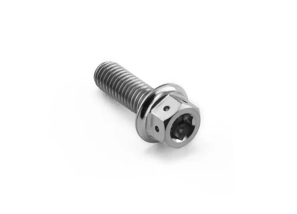 Pro-Bolt titanový šroub s DualDrive hlavou (šestihran + inbus) se závitem M5 x 0,80 mm a délkou 15 mm, barva přírodní Tovární Cena