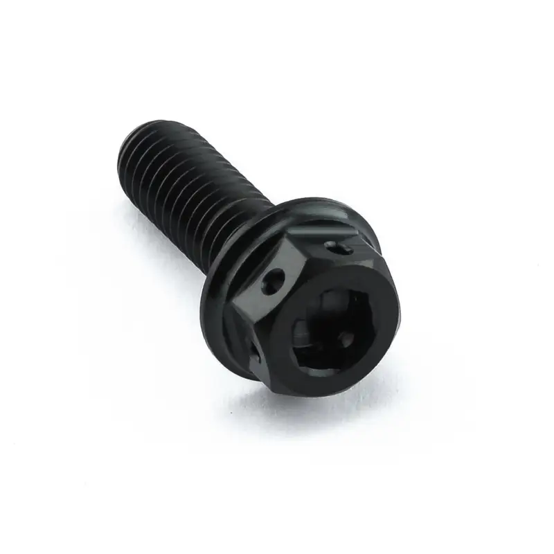 Pro-Bolt titanový šroub s DualDrive hlavou (šestihran + inbus) se závitem M6 x 1,00 mm a délkou 18 mm, barva modrá Přímo Od Výrobce