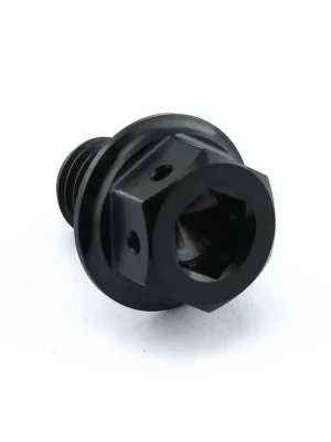 Cenová Bomba Pro-Bolt titanový šroub s DualDrive hlavou (šestihran + inbus) se závitem M8 x 1,25 mm a délkou 10 mm, barva černá