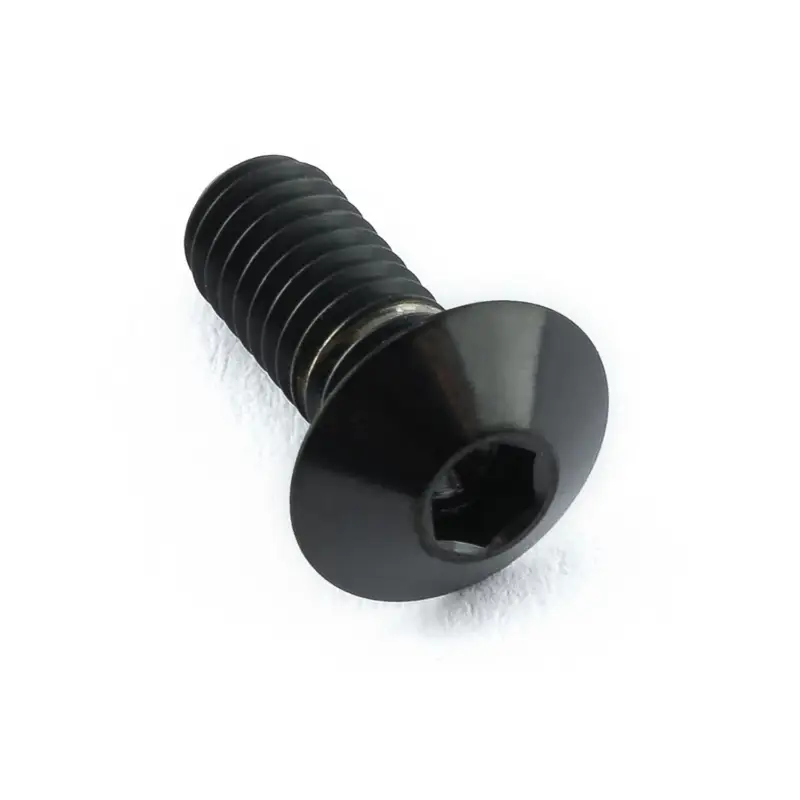 Sezónní Sleva Pro-Bolt titanový inbusový šroub s vypouklou hlavou se závitem M4 x 0,70 mm a délkou 10 mm, barva černá