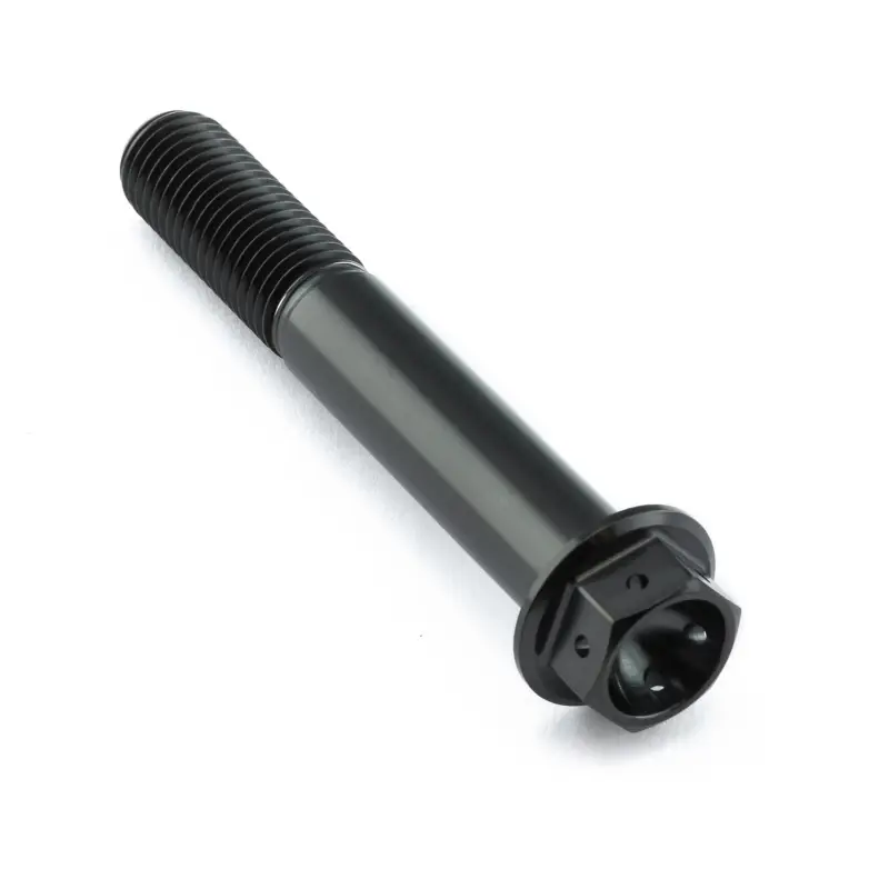 Super Cena Pro-Bolt titanový šroub s šestihrannou hlavou se závitem M10 x 1,25 mm a délkou 65 mm, barva černá