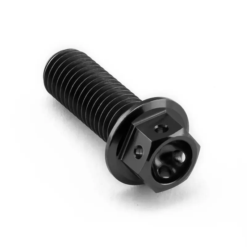 Pro-Bolt titanový šroub s šestihrannou hlavou se závitem M7 x 1,00 mm a délkou 20 mm, barva modrá Akce
