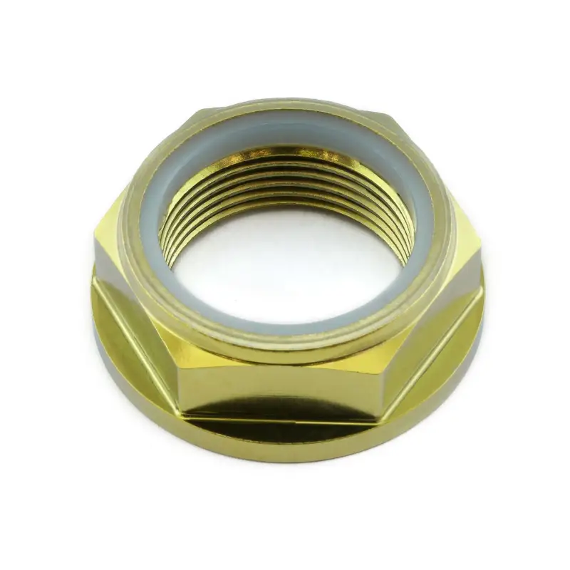 Pro-Bolt titanová matka se závitem M25 x 1,50 mm, barva zlatá Nejprodávanější
