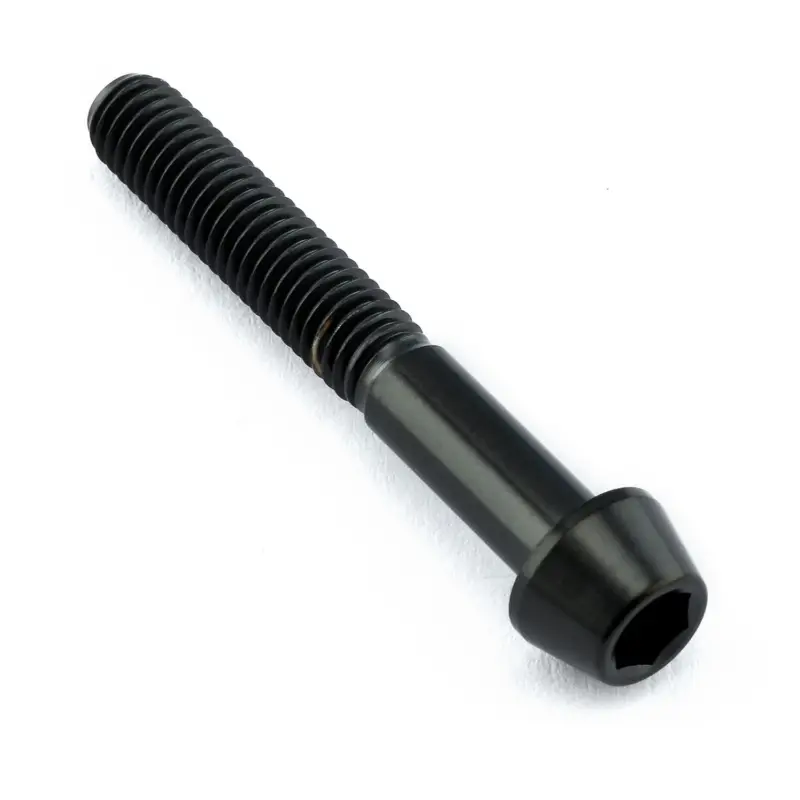 Originální Pro-Bolt titanový inbusový šroub s kónusovou hlavou se závitem M5 x 0,80 mm a délkou 35 mm, barva černá