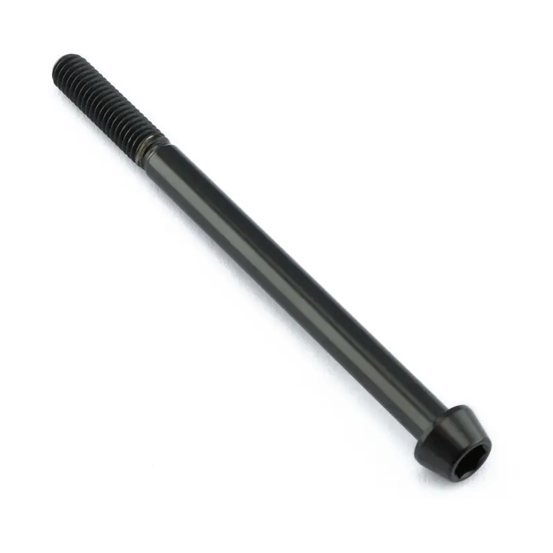 Pro-Bolt titanový inbusový šroub s kónusovou hlavou se závitem M6 x 1,00 mm a délkou 85 mm, barva černá Super Cena