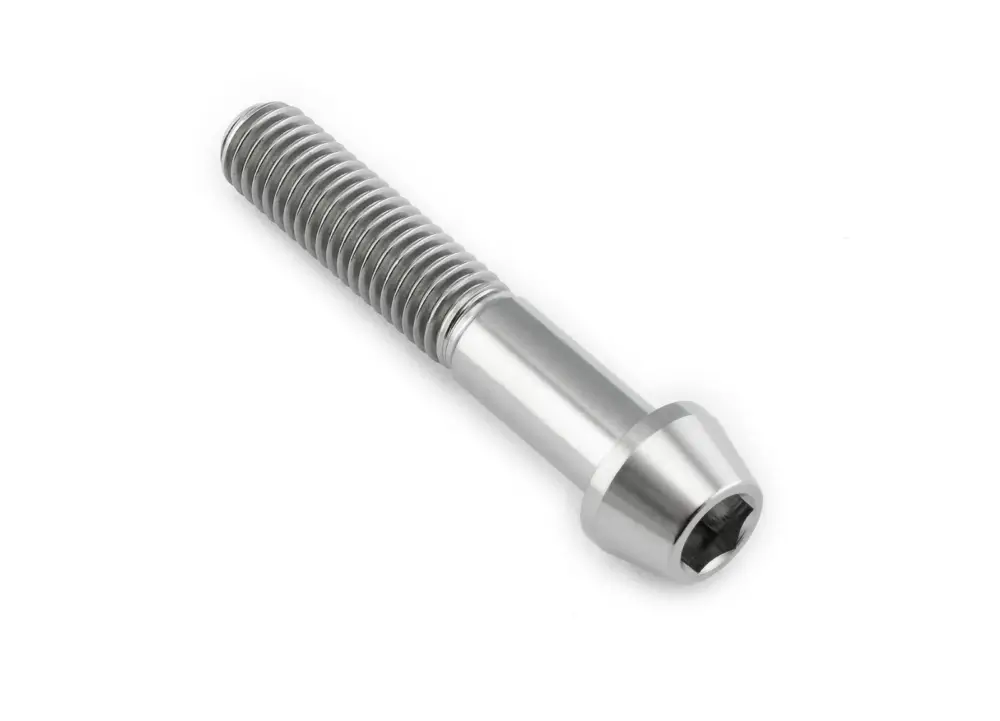 Pro-Bolt titanový inbusový šroub s kónusovou hlavou se závitem M8 x 1,25 mm a délkou 45 mm, barva přírodní Pouze Dnes