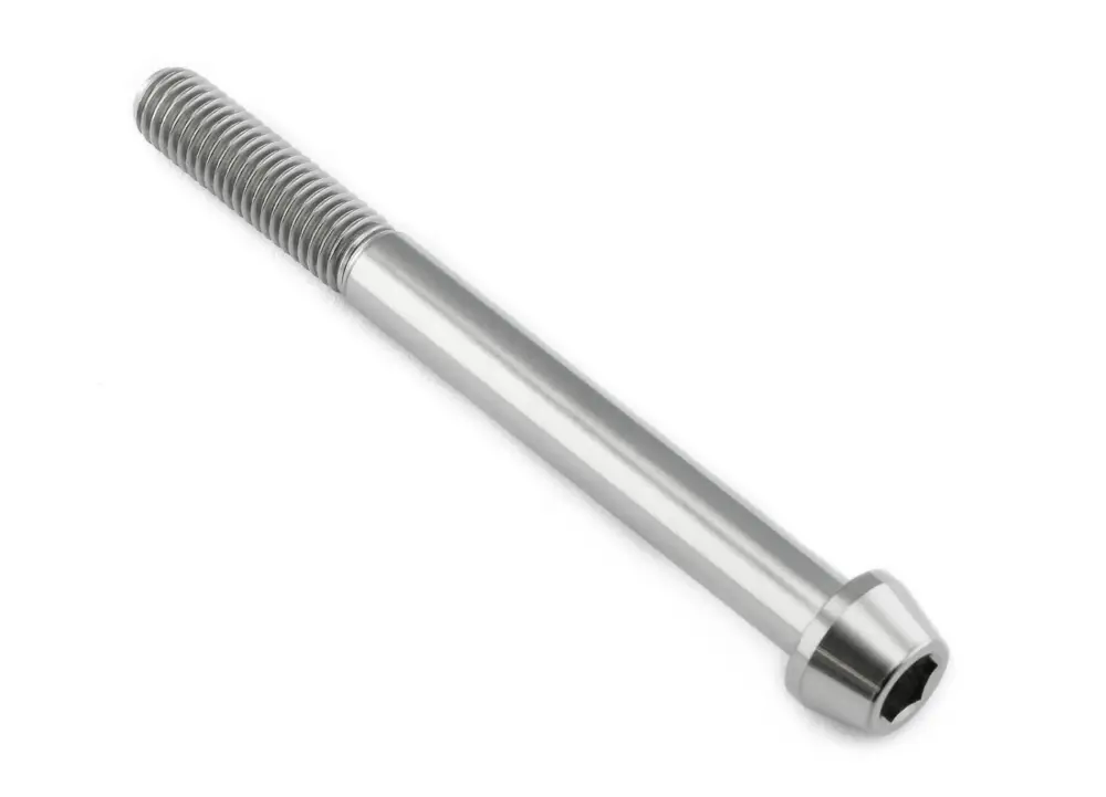 Pro-Bolt titanový inbusový šroub s kónusovou hlavou se závitem M8 x 1,25 mm a délkou 85 mm, barva přírodní Originální