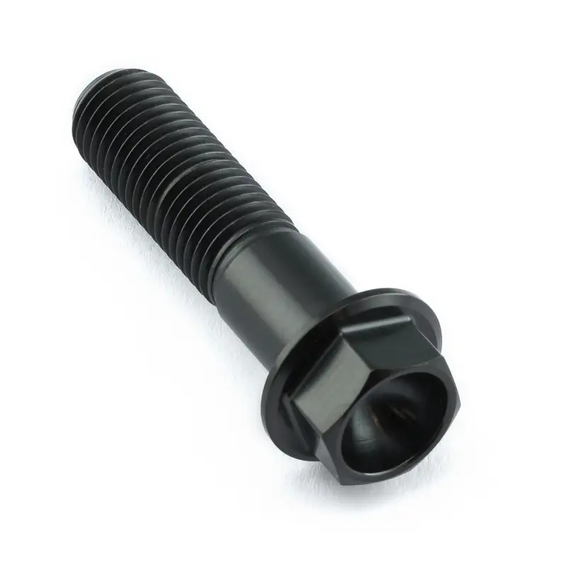 Pro-Bolt titanový šroub s šestihrannou hlavou se závitem M10 x 1,25 mm a délkou 40 mm, barva modrá Novinka