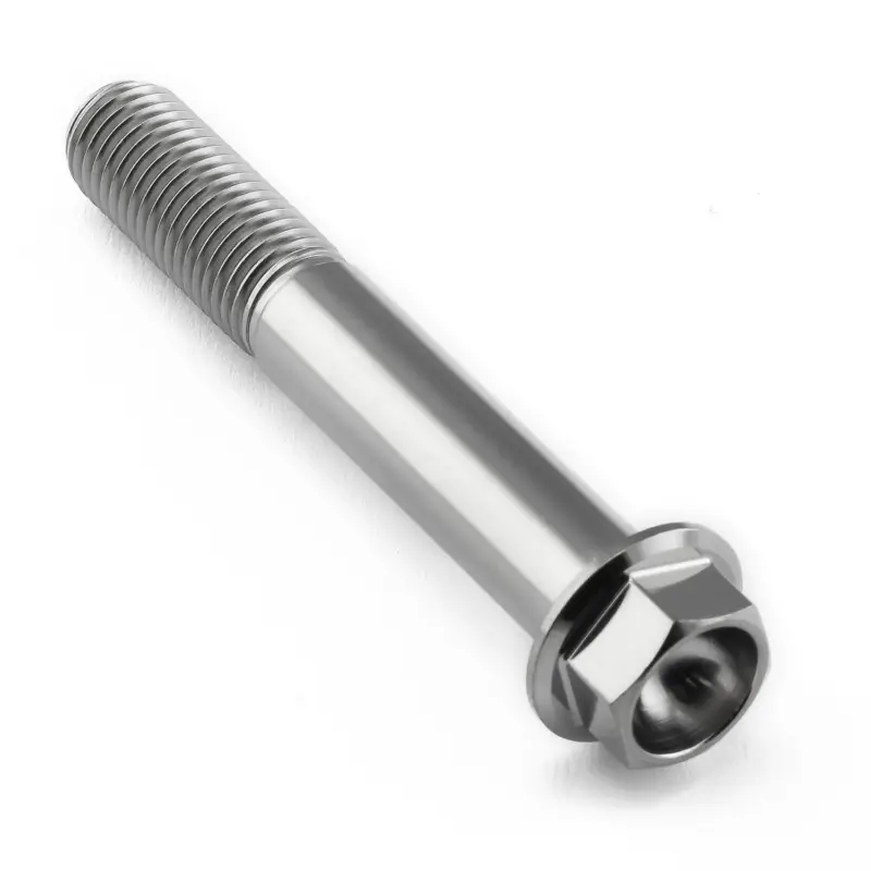 Horká Nabídka Pro-Bolt titanový šroub s šestihrannou hlavou se závitem M10 x 1,25 mm a délkou 65 mm, barva přírodní