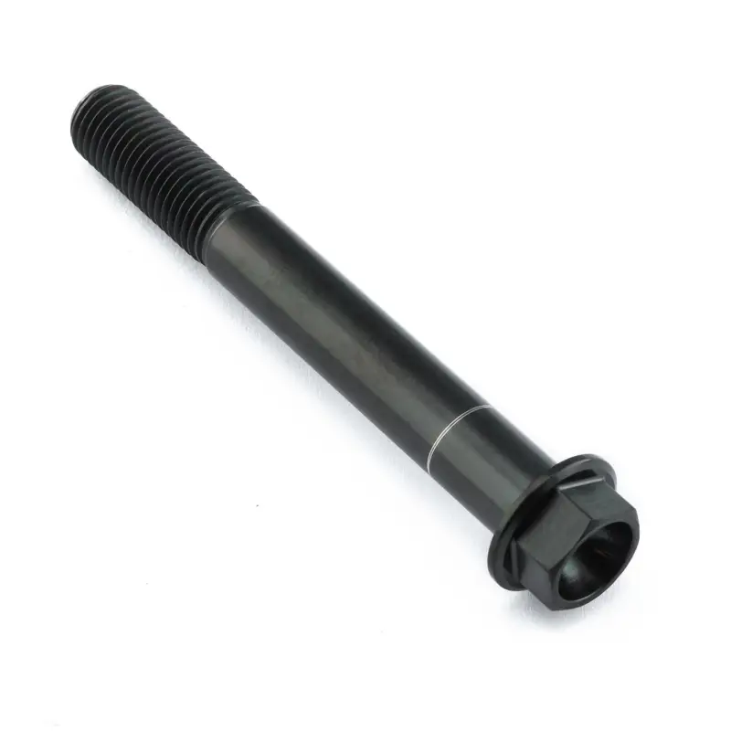 Jen Po Omezenou Doba Pro-Bolt titanový šroub s šestihrannou hlavou se závitem M10 x 1,25 mm a délkou 80 mm, barva černá