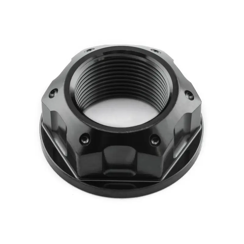 Výprodej Pro-Bolt titanová matka se závitem M25 x 1,50 mm, barva černá