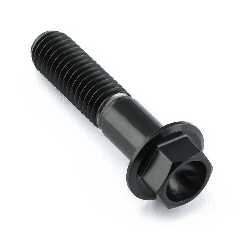 Časově Omezené Pro-Bolt titanový šroub s šestihrannou hlavou se závitem M8 x 1,25 mm a délkou 35 mm, barva černá