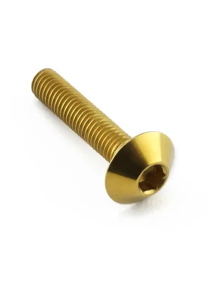 Vrácení Zdarma Pro-Bolt nerezový inbusový šroub s vypouklou hlavou o průměru 12 mm se závitem M5 x 0,80 mm a délkou 25 mm, barva leštěná